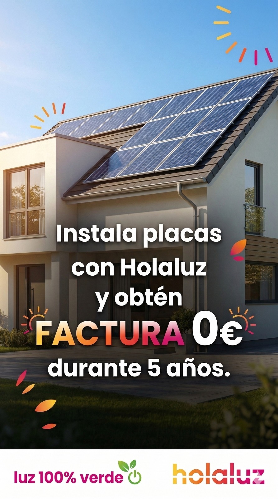 Instalar placas solares Holaluz